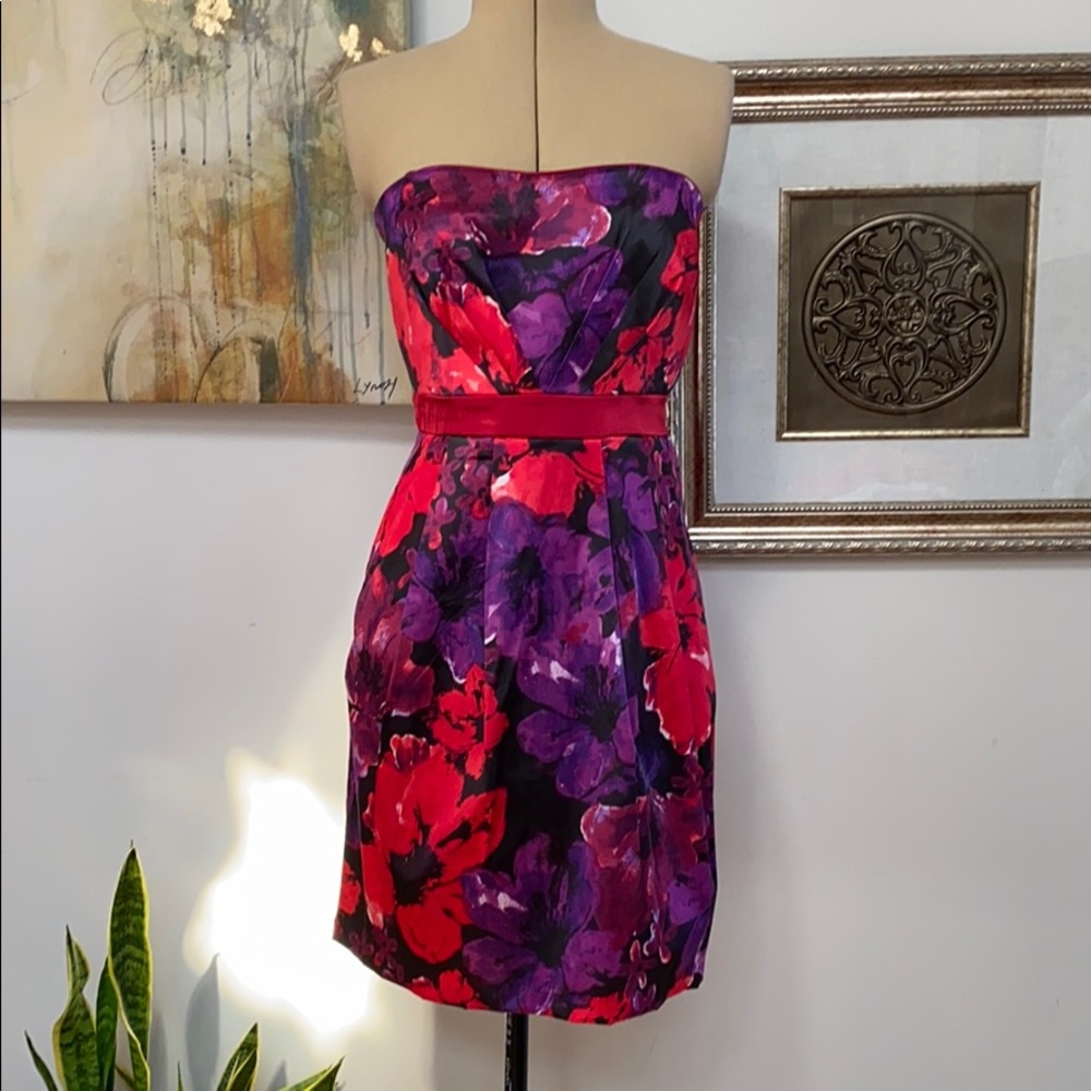 Jolie Strapless Dress w Pockets, SZ 10, NWT
